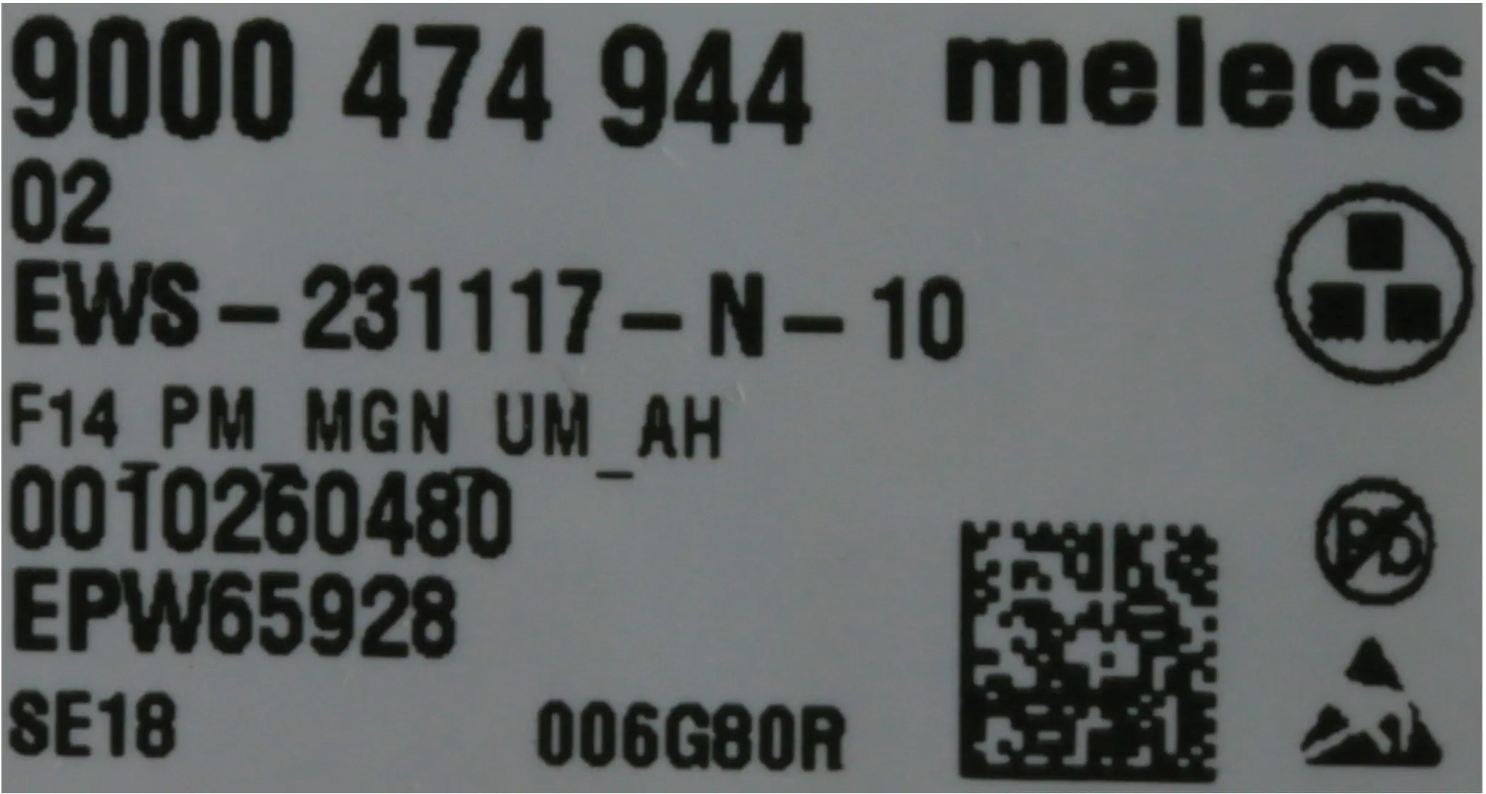 Leistungsmodul programmiert 00659913