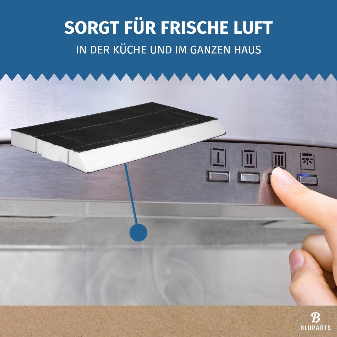 Kohlefilter passend für Neff Z5144X1 00434229 in Dunstabzugshaube 10108219