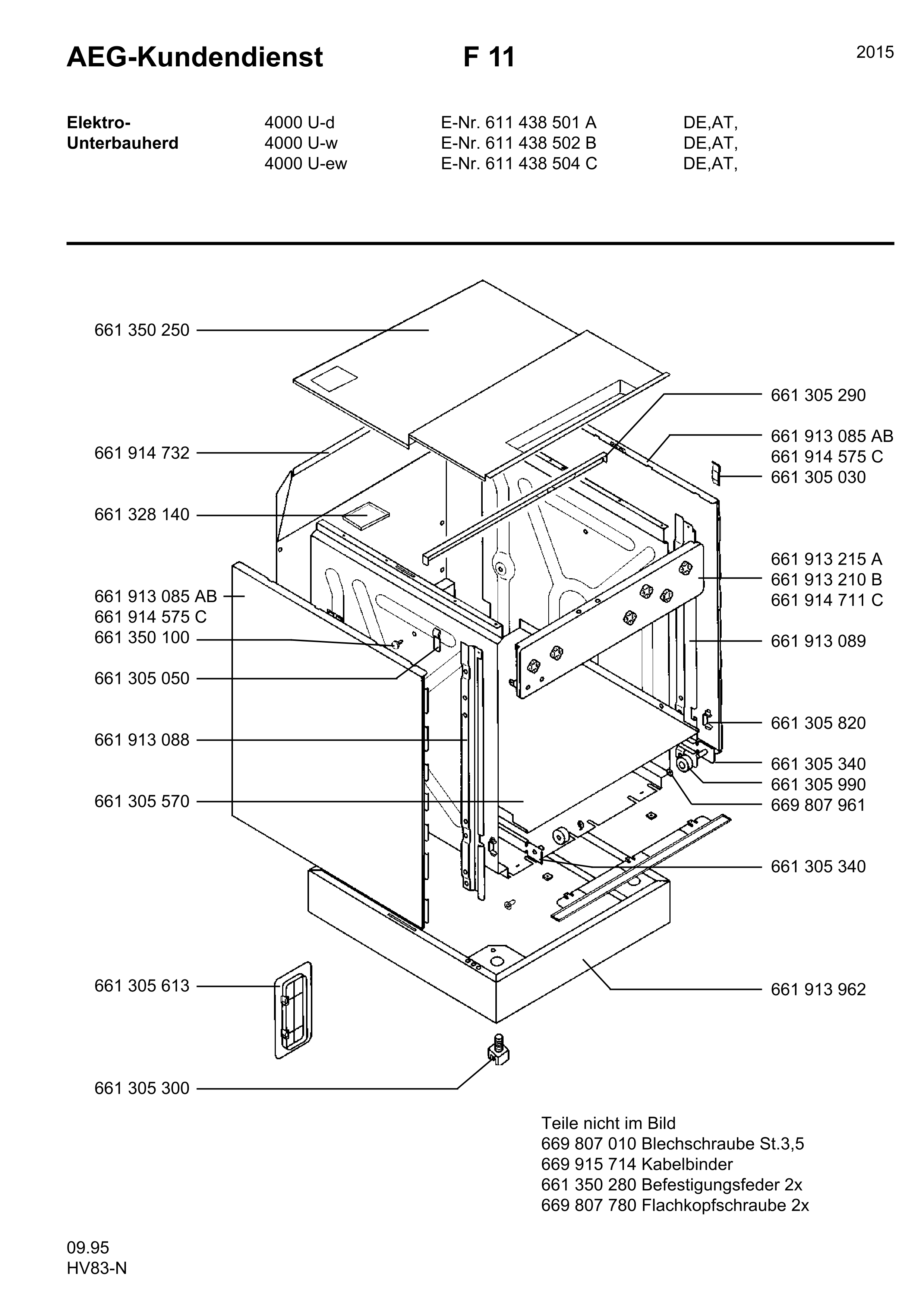 Ersatzteile_Competence_4000_U_D_61143850100_Bild_1