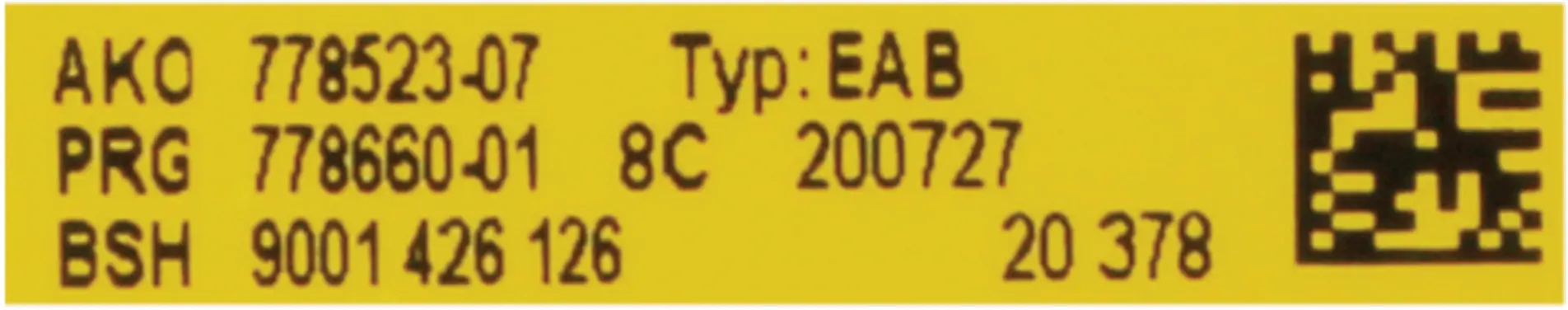 Bedienmodul 12011774