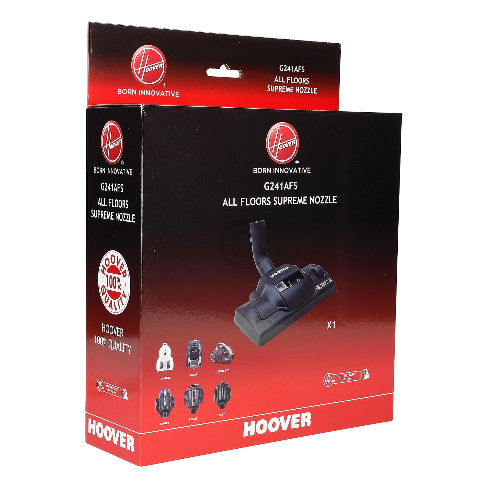 G241afs Bodendüse für Staubsauger Candy Hoover 35602021 umschaltbar