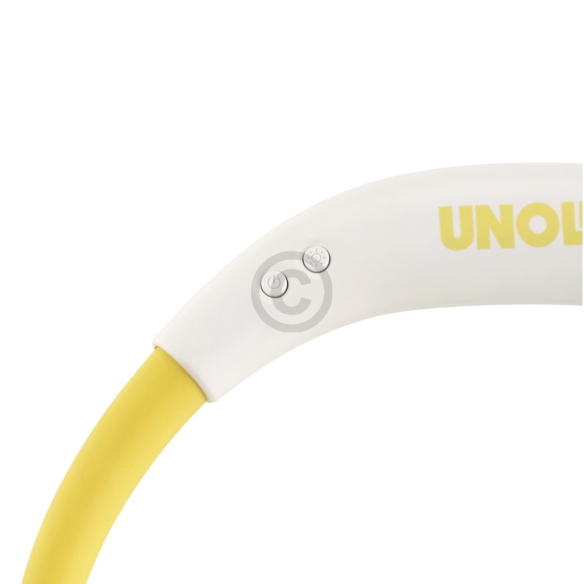 Nackenventilator UNOLD 86690 Breezy yellow mit Akku USB-Ladekabel