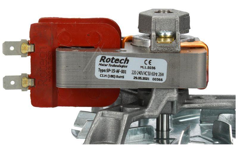 Ofengebläse für Herd Beko 264440102 Heißluft