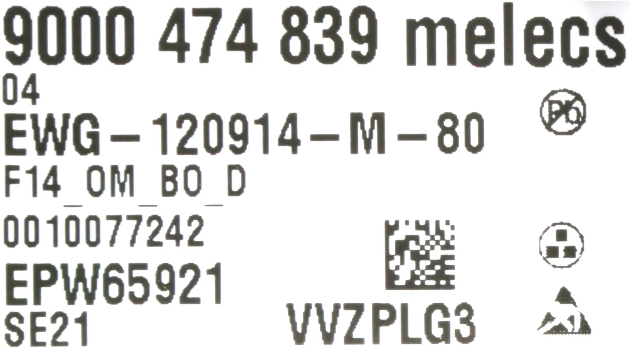 Bedienmodul 11005691