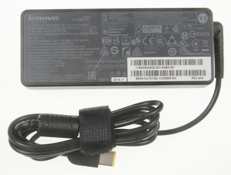 Lenovo 90W Netzteil für Notebook 36200250 20V 4.5A