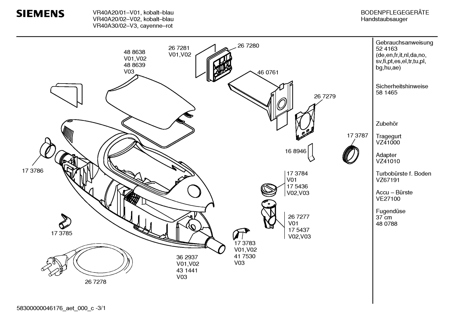 Ersatzteile_CONVERTO_A_VR40A20_2F01_Bild_1