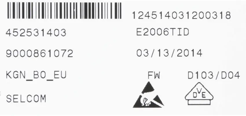 Displaymodul 00754361