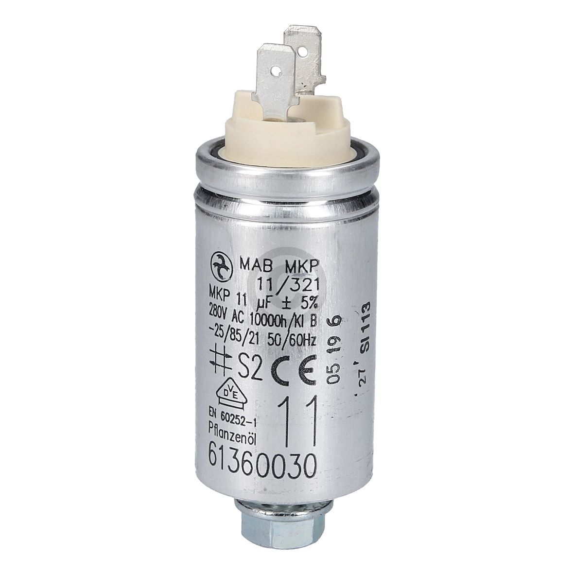 Kondensator 11 µF BOSCH 00423100 für Geschirrspüler