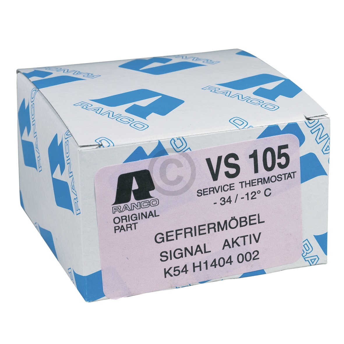 Thermostat Ranco VS105 K54-H1404 Universal für Gefriermöbel mit aktivem Signal