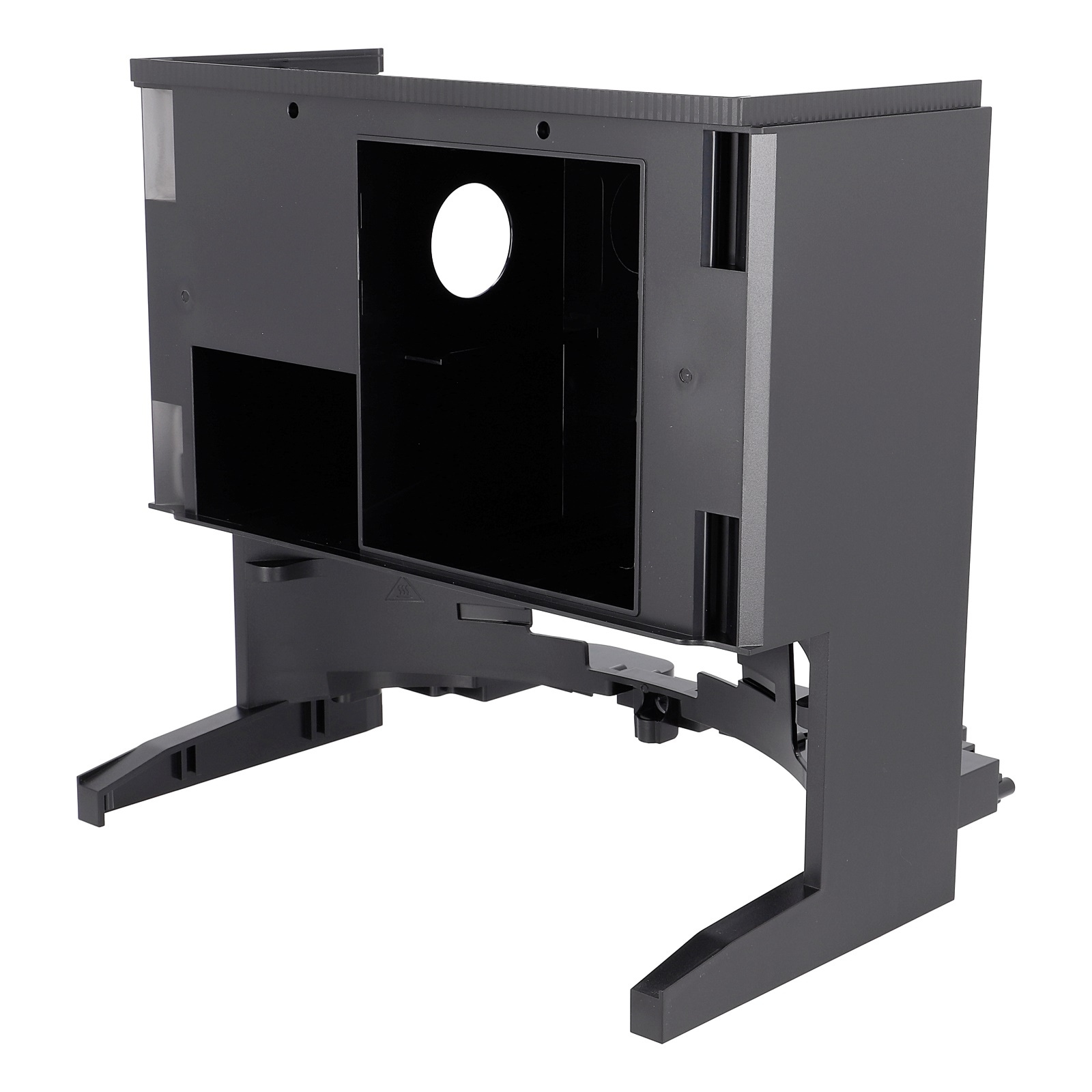 Frontabdeckung (Schwarz)（Wassertank-Schwarz） 201-24A3-0153 Ecovacs