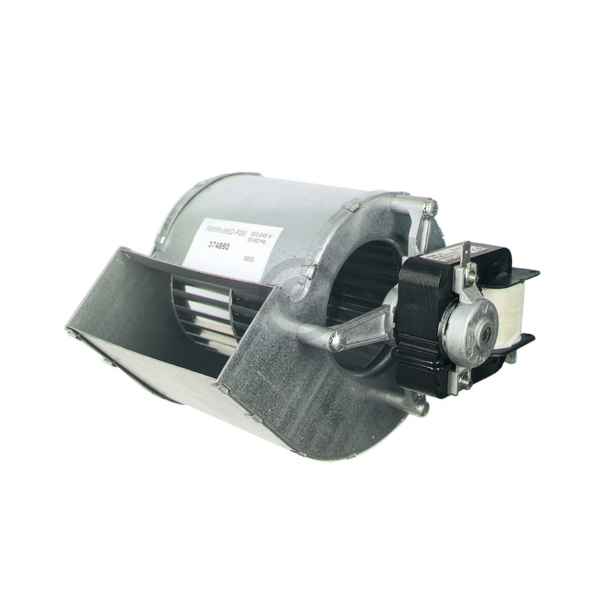 Querstromlüfter 105mm TypA Motor rechts Dimplex 344960 für Nachtspeicher