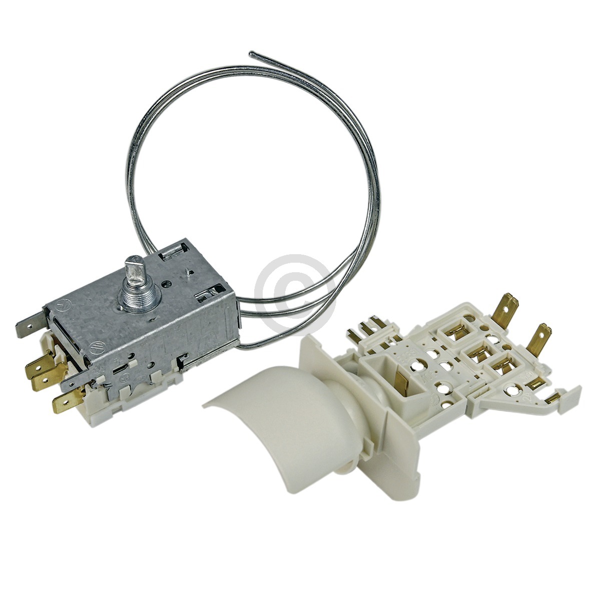 Thermostat K59-S1892 Ranco 590mm Kapillarrohr 3x4,8mm AMP Bauknecht 484000008568