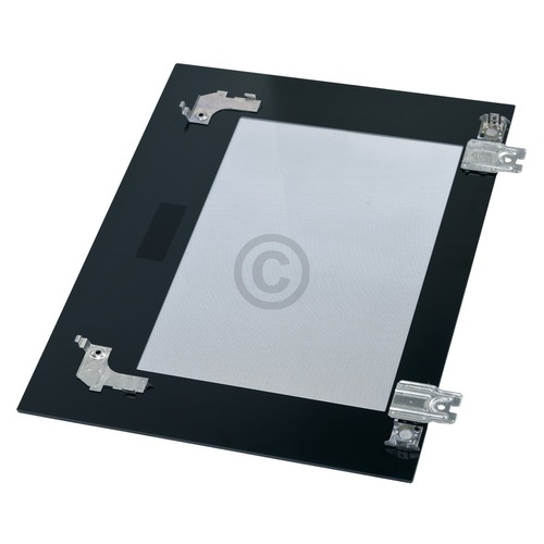 Außenfenster schwarz SIEMENS 00771900 Frontglasscheibe für Backofentüre Herd
