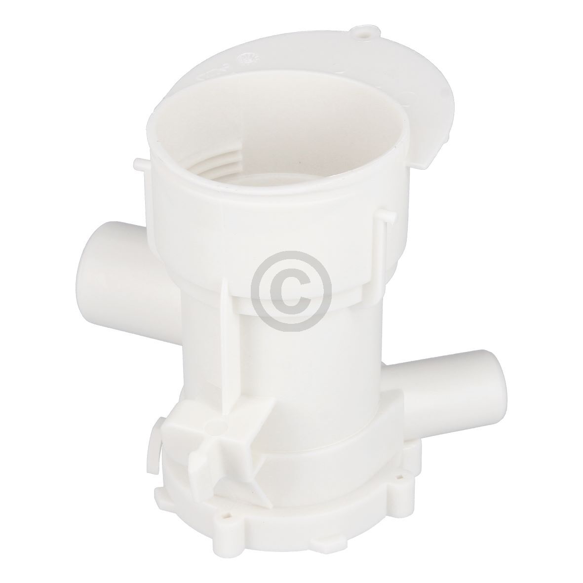 Flusensiebgehäuse für Ablaufpumpe gorenje 333903 in Waschmaschine