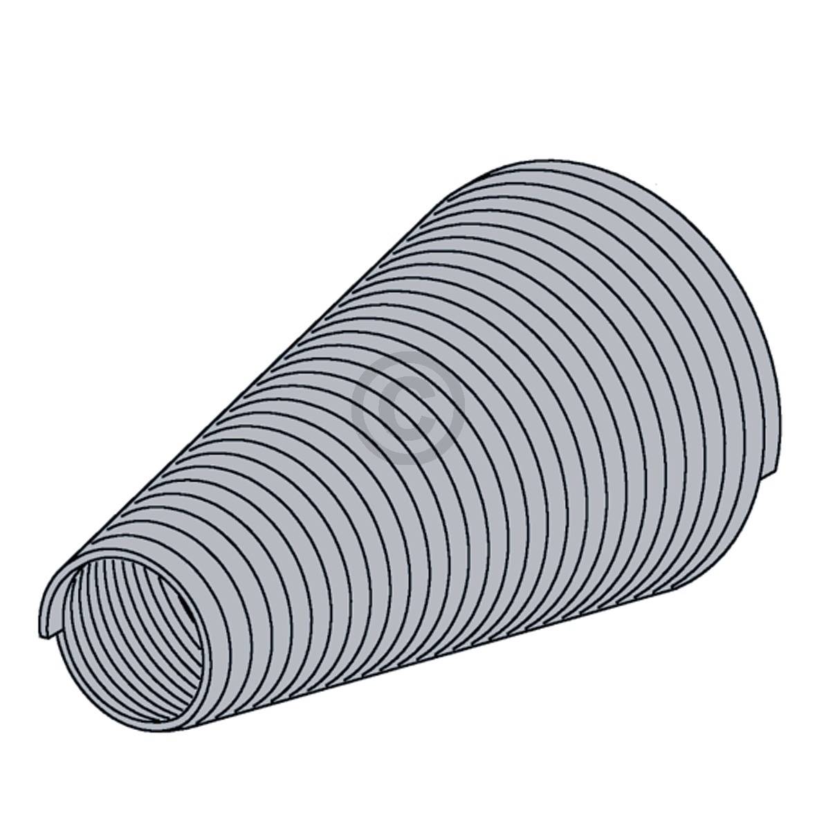 Adapter 65-135mmØ flexibel für Abluftschlauch Rohr Belüftungstechnik