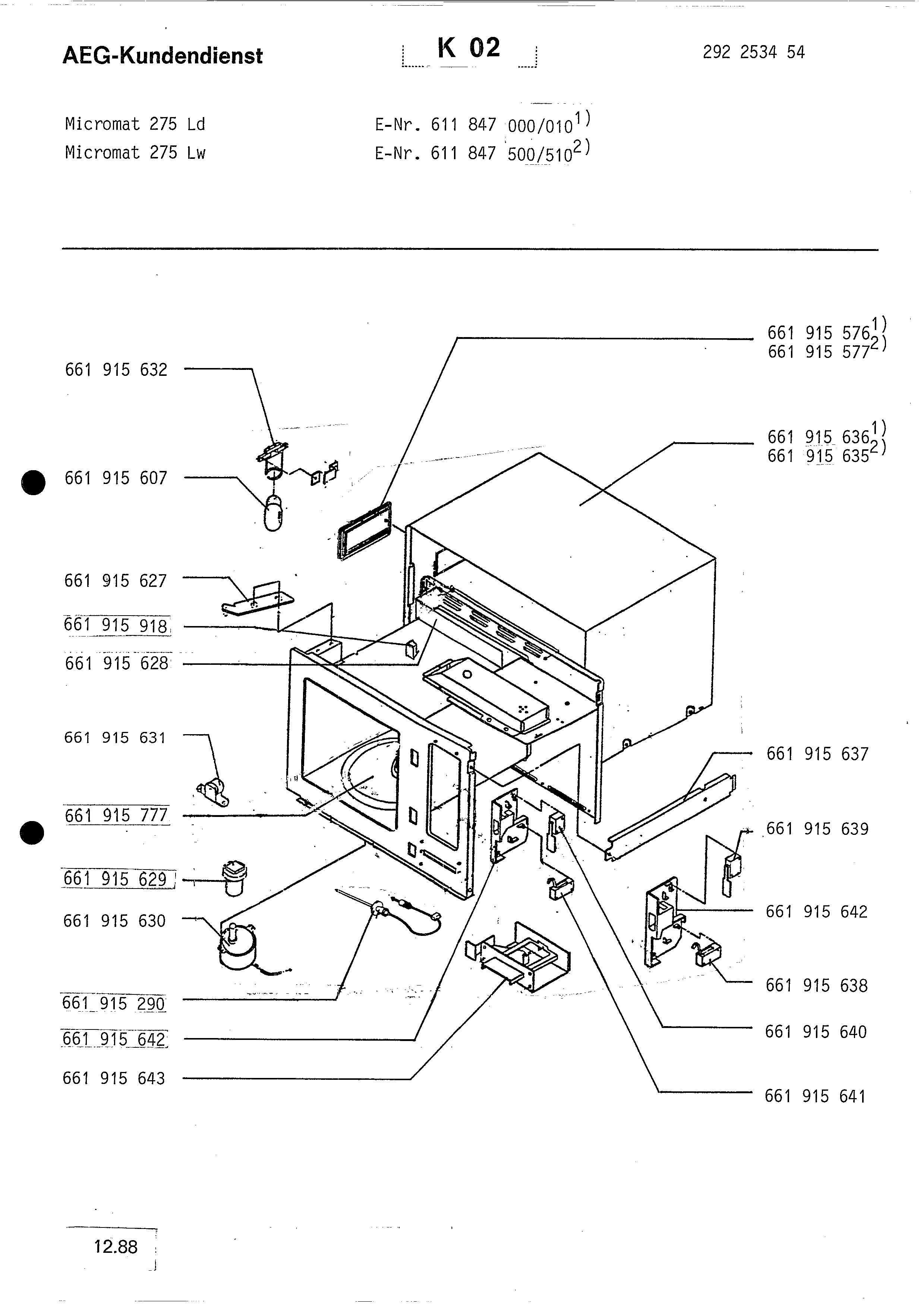 Ersatzteile_Micromat_275_L_D_61184700000_Bild_5