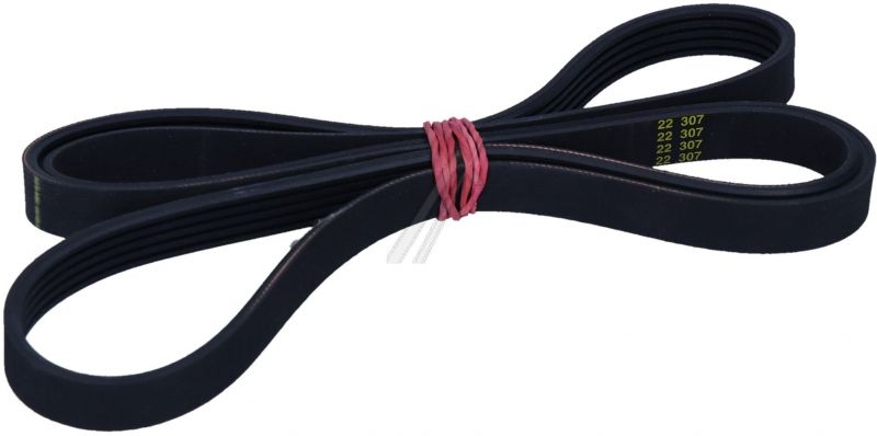 Poly-V-Riemen für Waschmaschine Hutchinson 1255J5EL/MA Gummi, elastisch