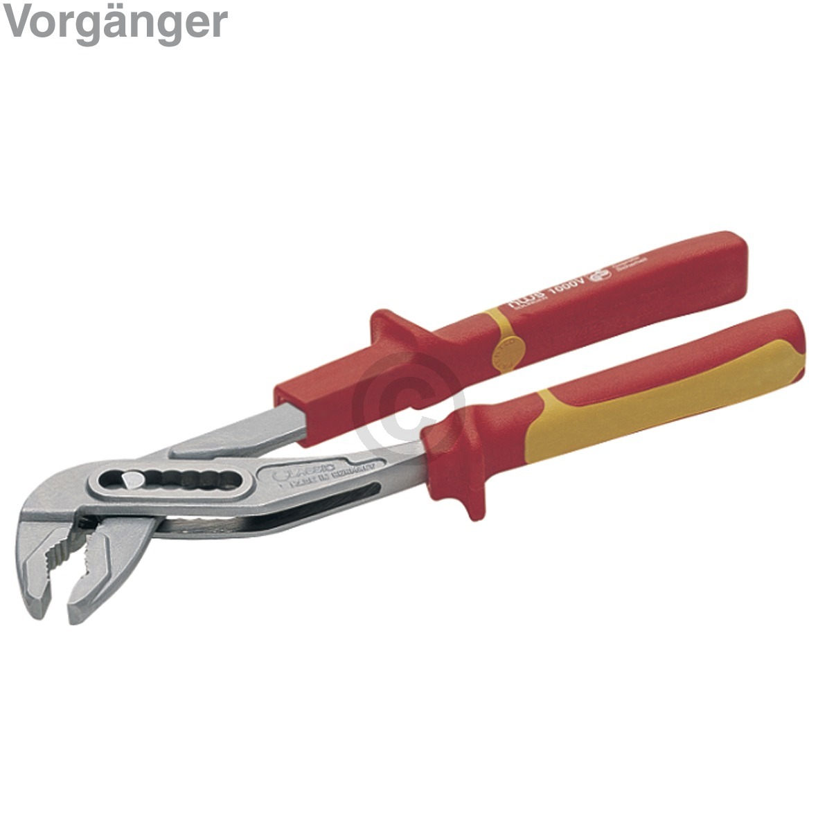 Wasserpumpenzange NWS 1651-49-1000V-240 240mm für 1000V