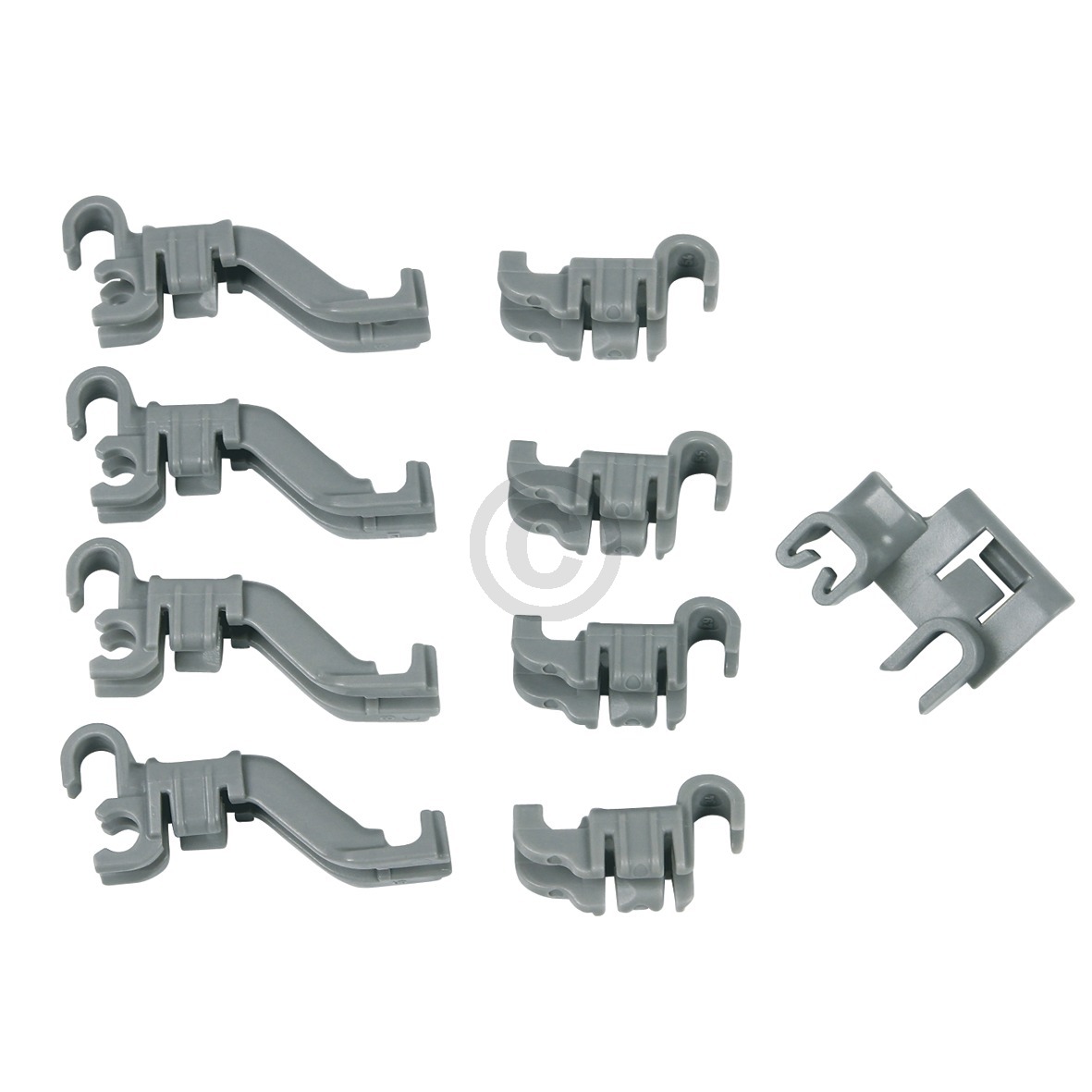 Klammern für Klappstachelreihen Unterkorb BOSCH 00632372 in Geschirrspüler