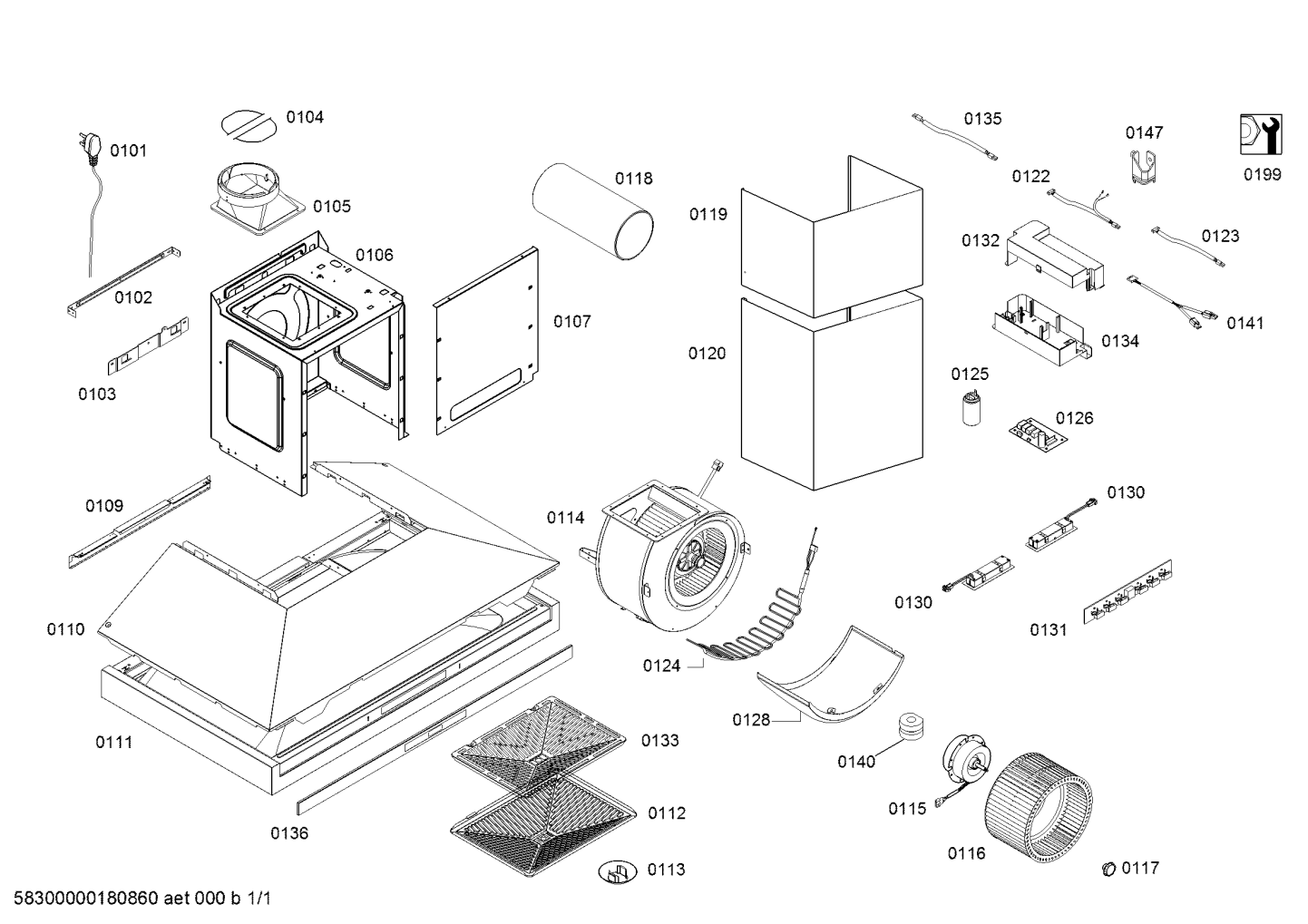 Ersatzteile_LC45SA950W_2F01_Bild_1