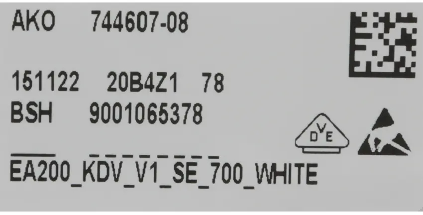 Steuerungsmodul programmiert 00659542