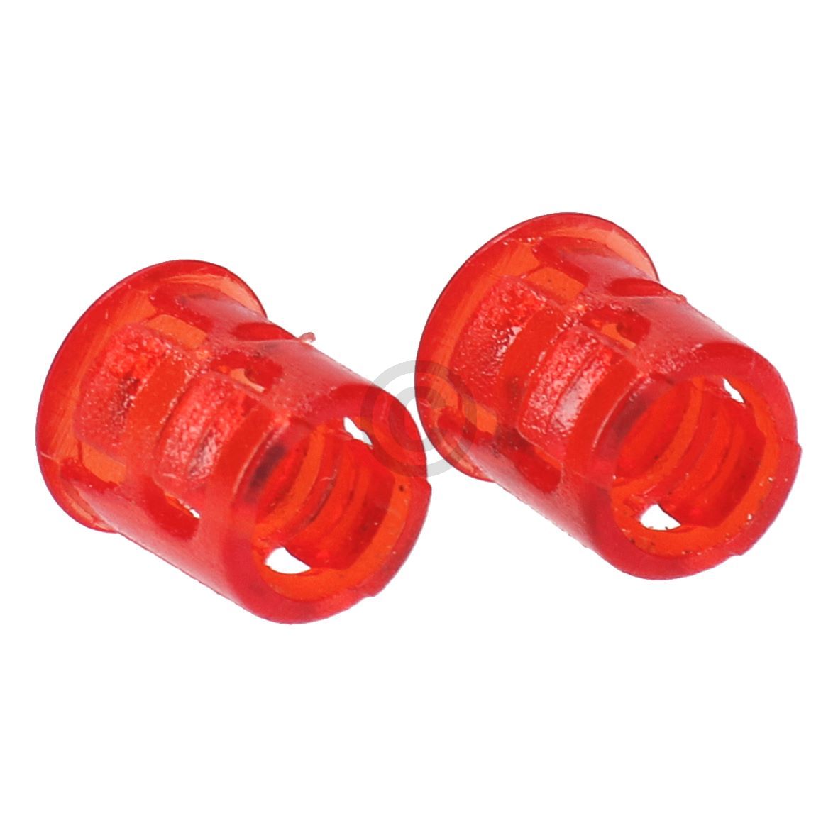 Lampenabdeckung BOSCH 00416686 Linse rot für Bedienblende Backofen Herd 2Stk