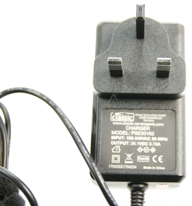 Netzadapter für Dyson Staubsauger Classic PSE50162UK UK-Stecker