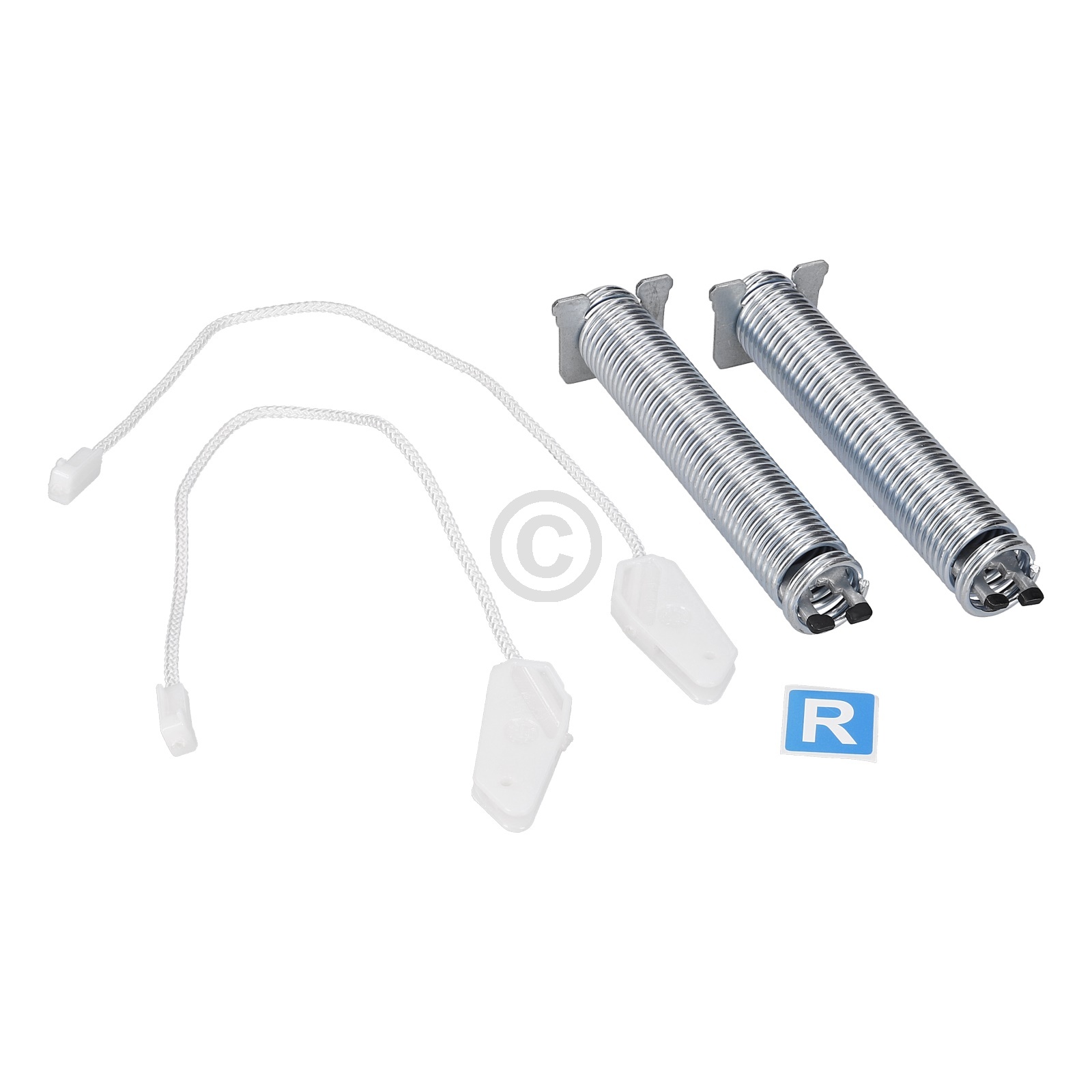 Reparatursatz Farbcode schwarz mit Seilzügen für Geschirrspüler passend