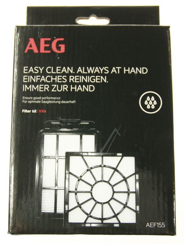 AEF155 VX4 Filterset für Staubsauger AEG 9001688424 Mikro- & Abluftfilter
