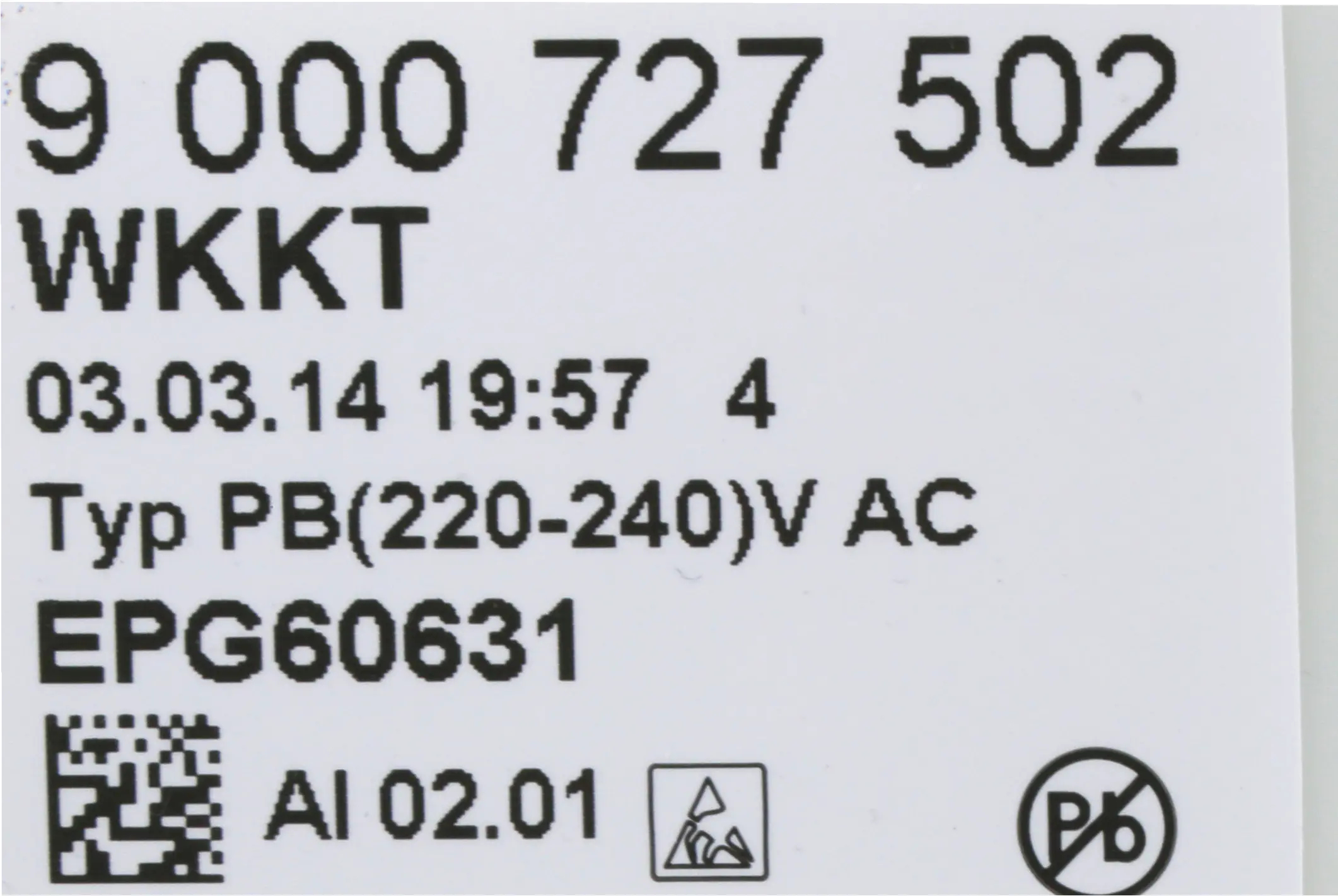 Leistungsmodul programmiert 00658820