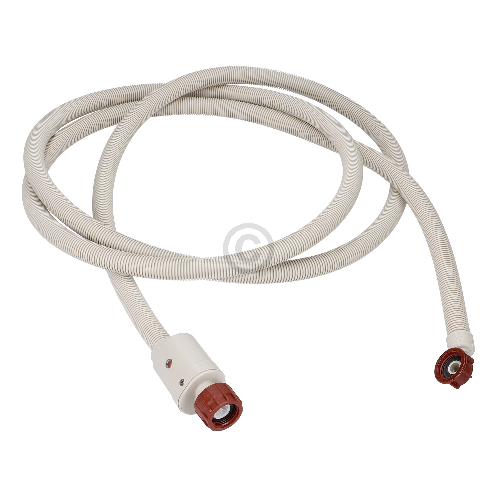 Aqua-Stop-Schlauch L= 3,50 m - 90°c - rot TP Reflex 10104566 für Waschmaschine