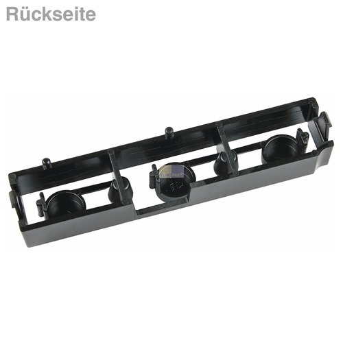 Tastenkappe schwarz bedruckt 3er DeLonghi 5913212251 Tastenreihe links