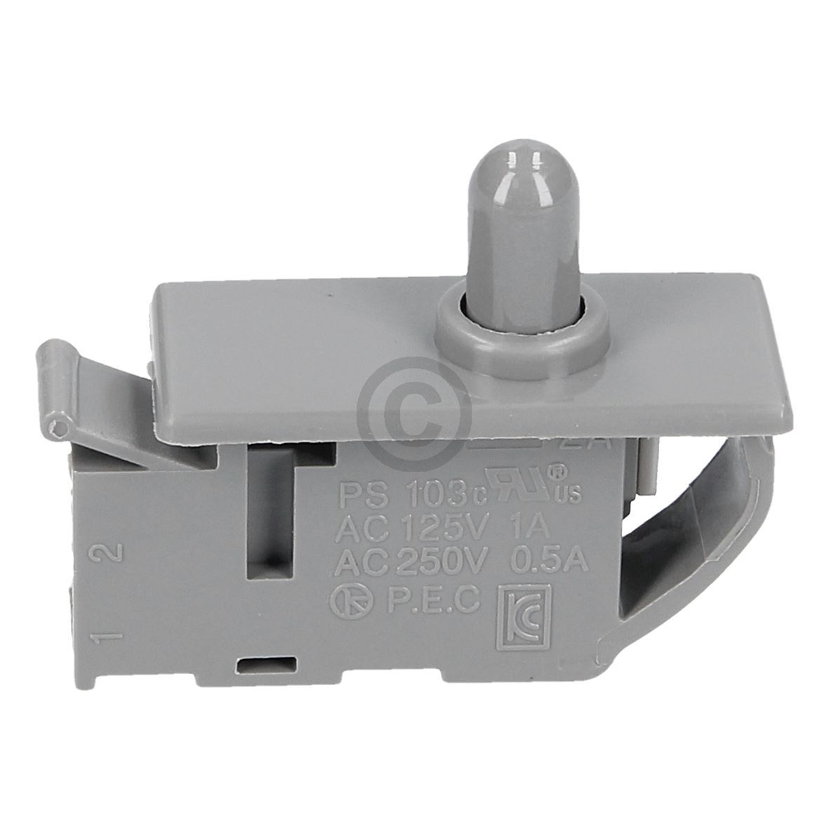 Drucktaster für Kühlschrank LG 6600JB1005F Parkschalter, 251V, NC