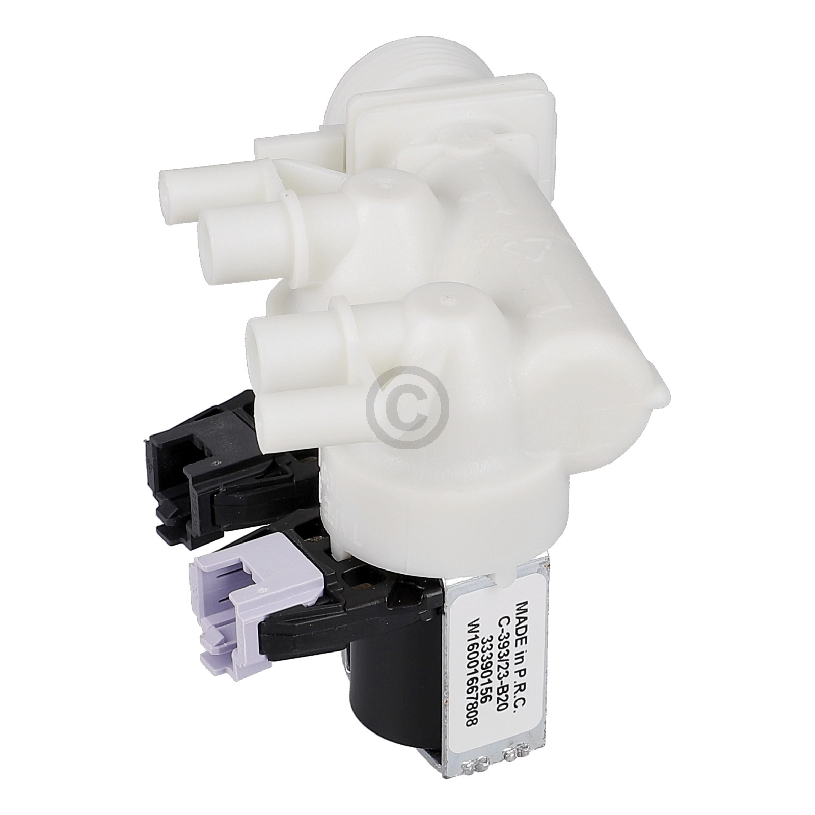 Magnetventil passend für Indesit C00110333 2fach 180° 10mmØ in Waschmaschine