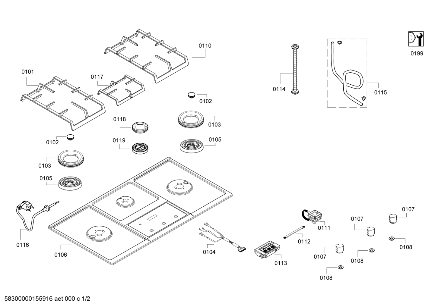 Ersatzteile_ER45K152MQ_2F01_Bild_1