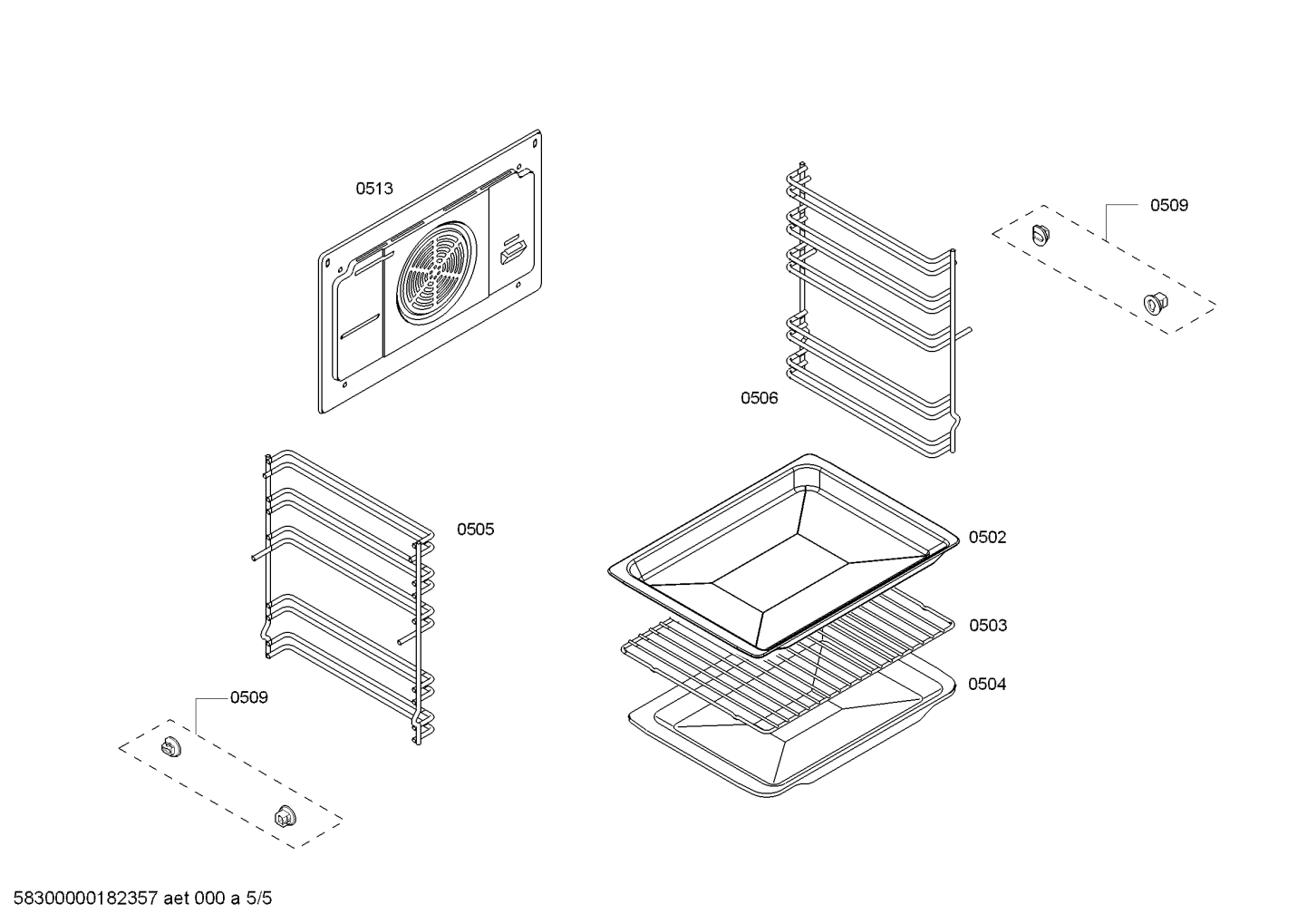 Ersatzteile_Horno.SE.2d.S2a.E0_TIF.f_glass.inox_HB22AB520R_2F70_Bild_5