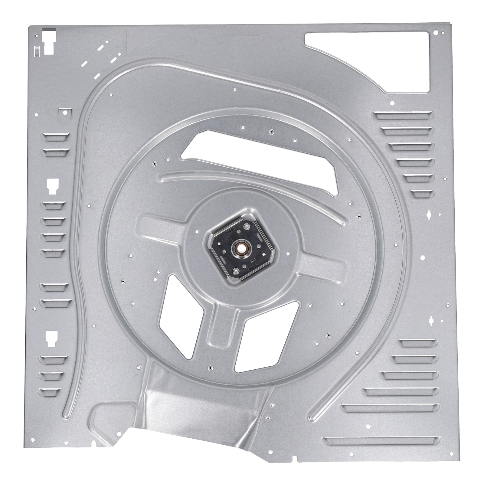 Gehäuse-Rückteil Complete back panel with drum seal and bearing 23001766