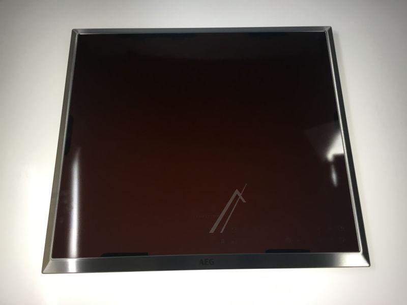GLASPLATTE MIT RAHMEN, INOX, AEG 5551123952