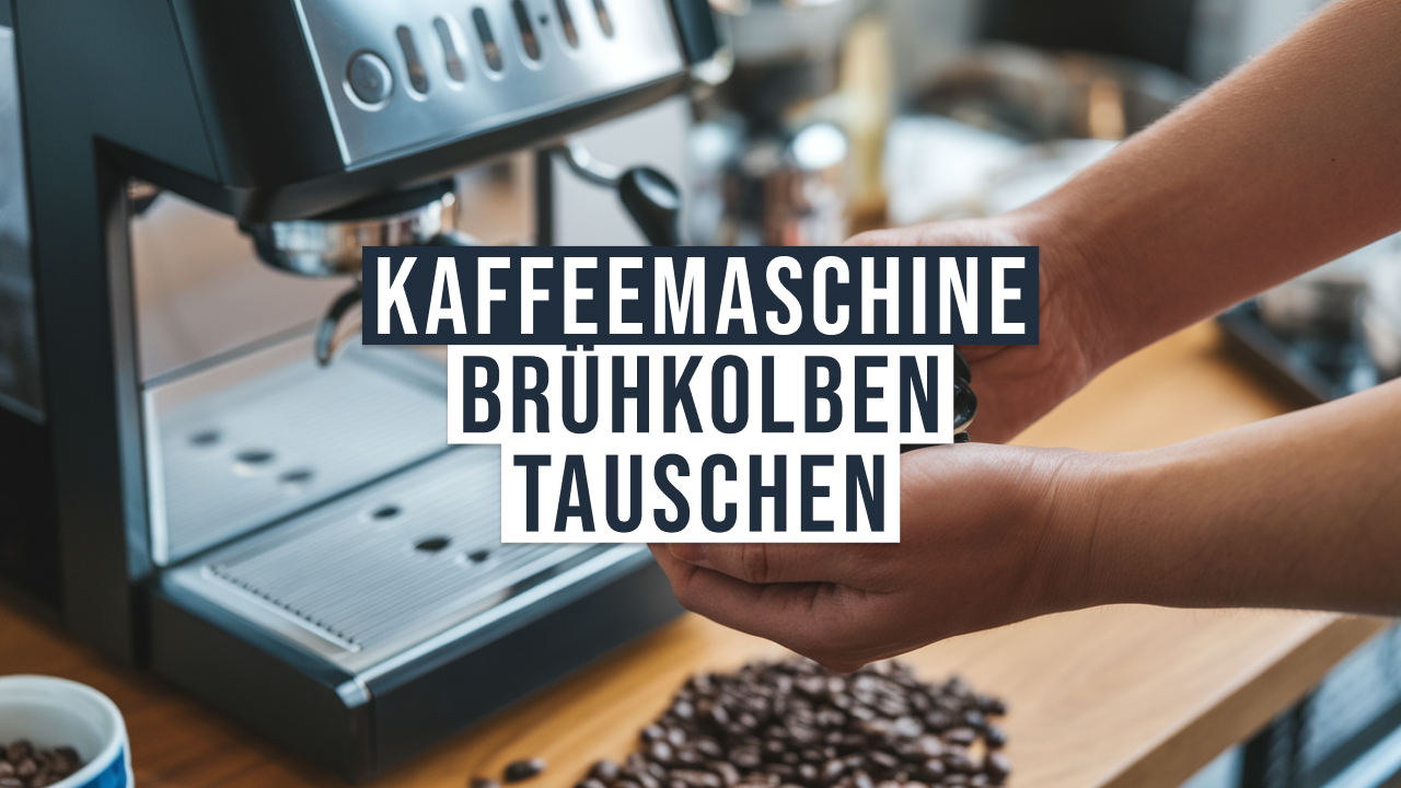 DeLonghi ECAM Brühkolben - ausbauen - tauschen