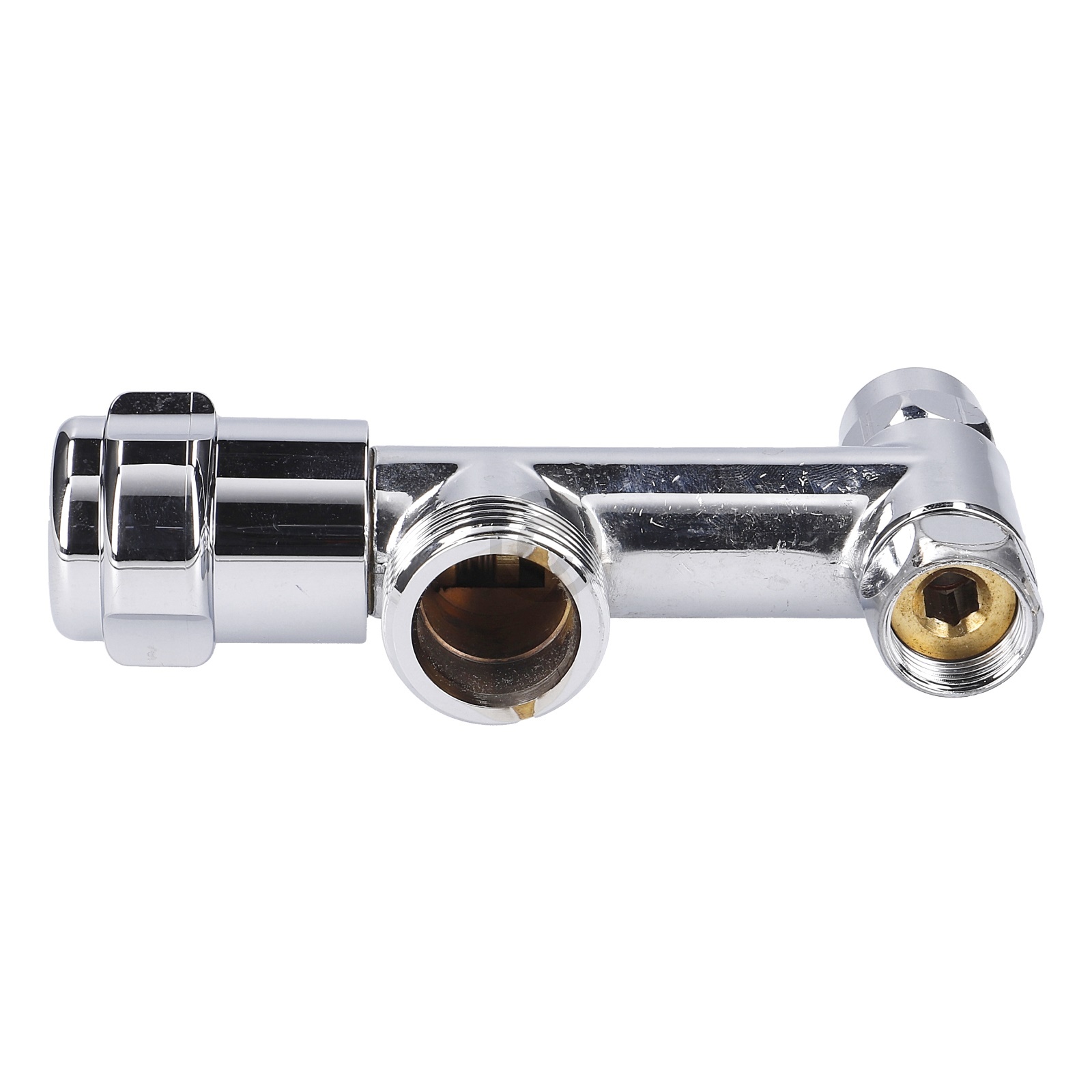 Doppel-Eckventil 3/8" Geräteventil 3/4" Schlauchanschluss Grohe 41031000 Eckfix