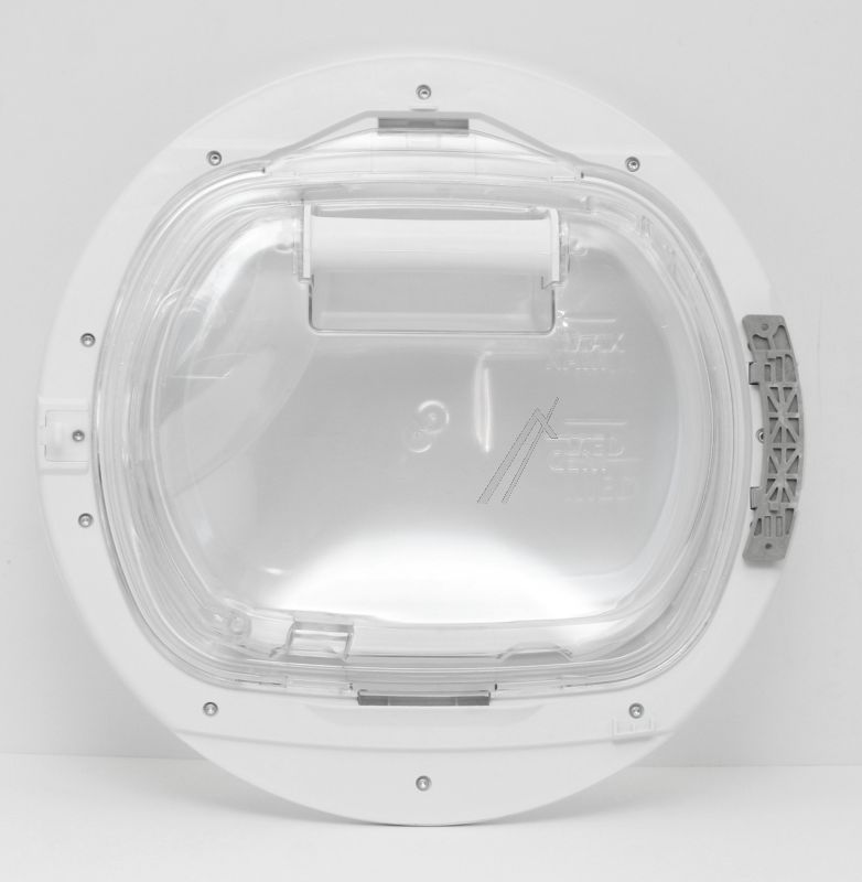 Türglas mit Rahmen für Candy Kühlschrank 40016396 Weiß, 16cm