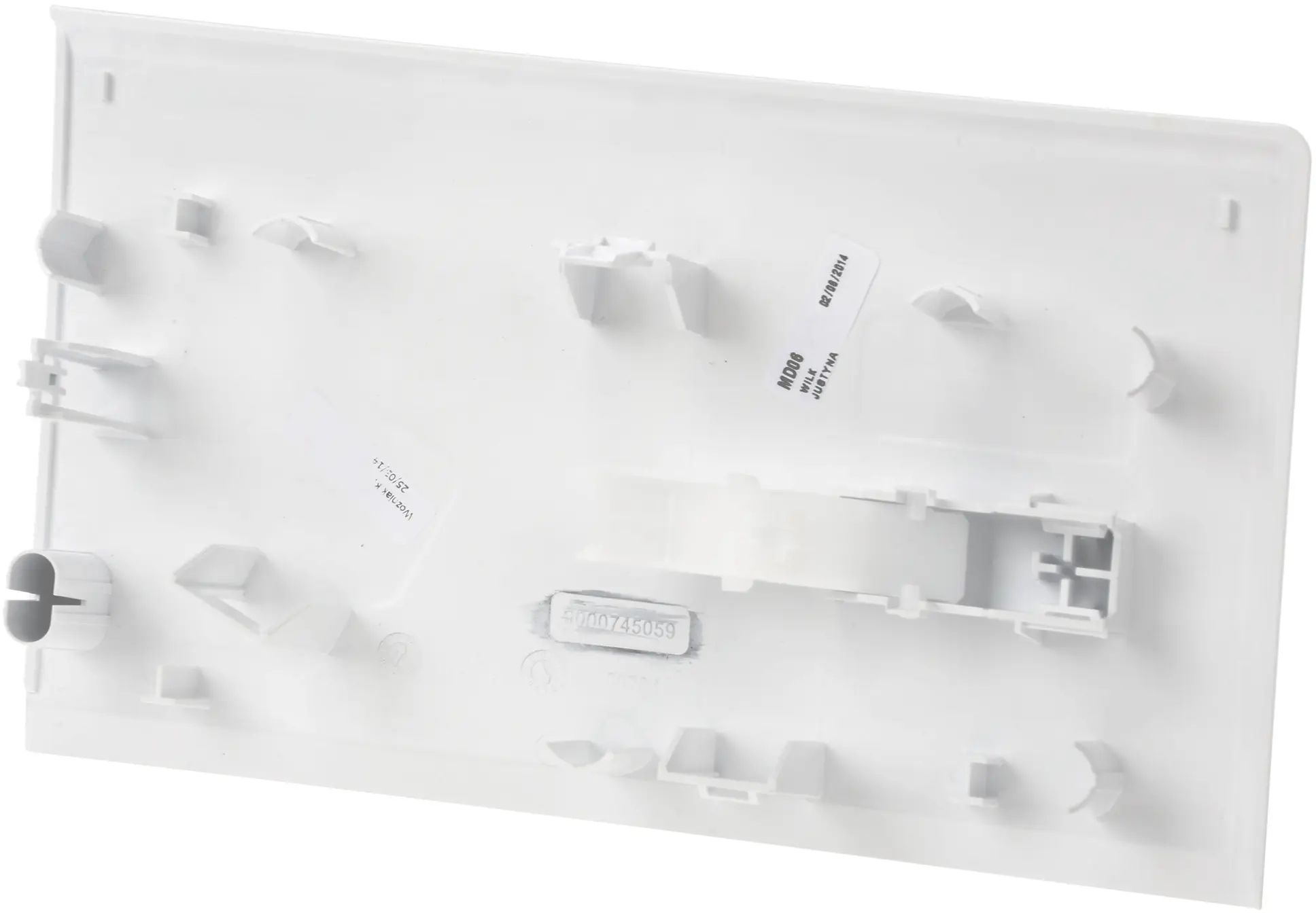 Abdeckung für Trockner Bosch 12004342 Wärmepumpe, weiß