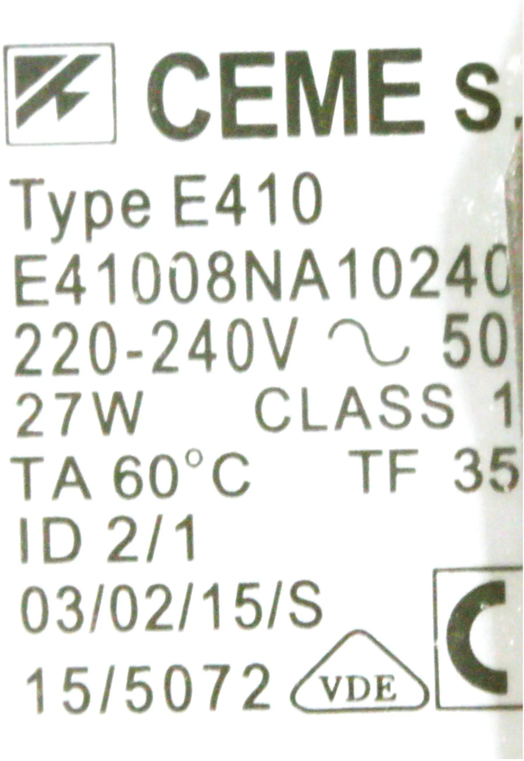 Durchlauferhitzer 12006830