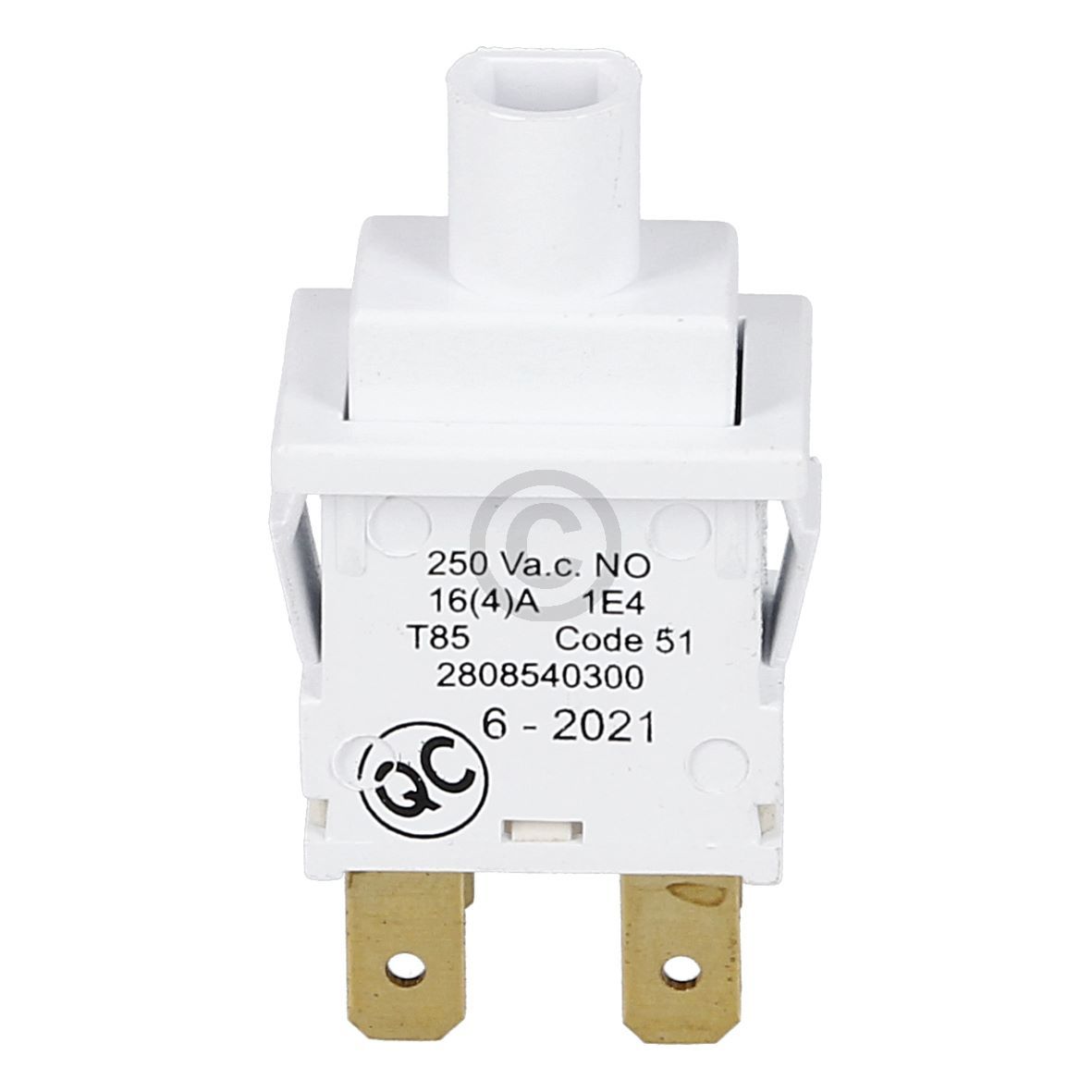 Tastenschalter EIN / AUS beko 2808540400 für Waschmaschine