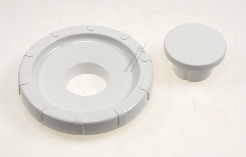 Deckel, Stopfer & Dichtung für DeLonghi Ofen KW650556 weiß