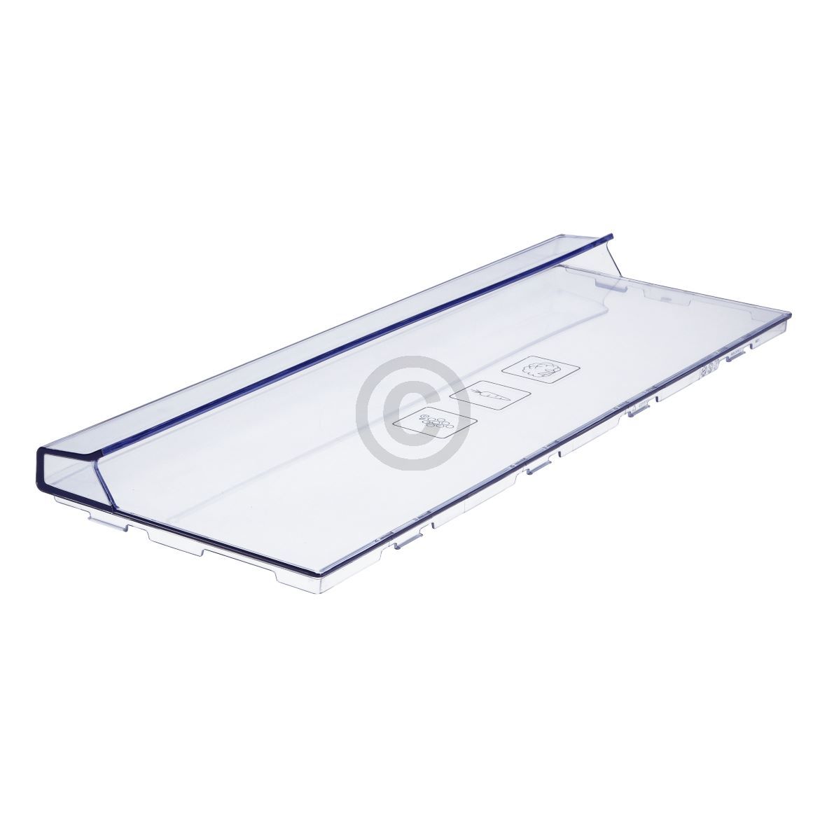 Schubladenblende für Gemüsekasten beko 4640590200 435x150mm in KühlGefrierKombination