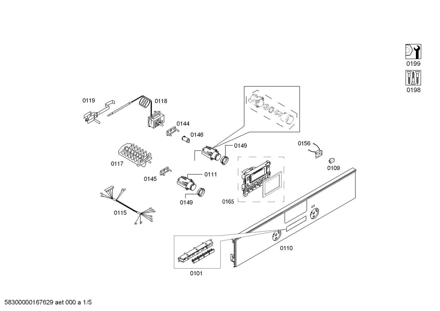 Ersatzteile_Horno.SE.2d.S2a.E0_TIF.f_glass.inox_HB22AB520R_2F45_Bild_1