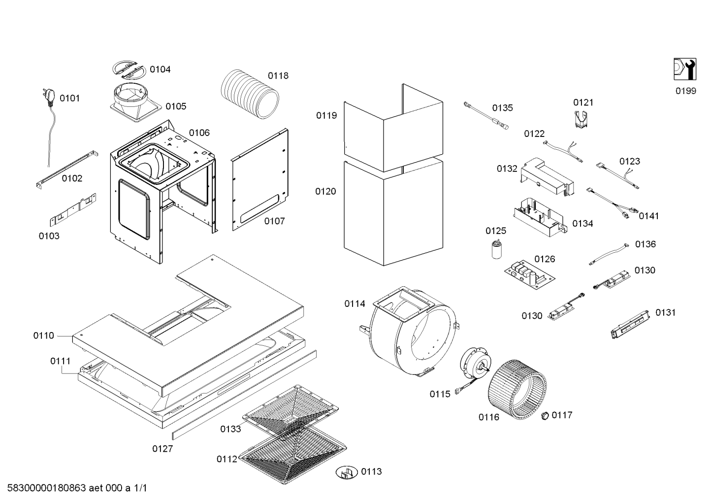 Ersatzteile_iQ300_LC46AA951W_2F03_Bild_1