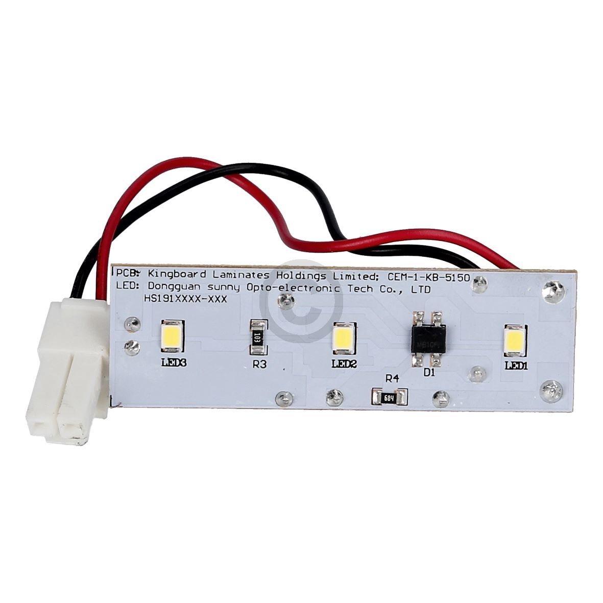 Lichtmodul LED Candy 41041487 für Kühlschrank KühlGefrierKombination