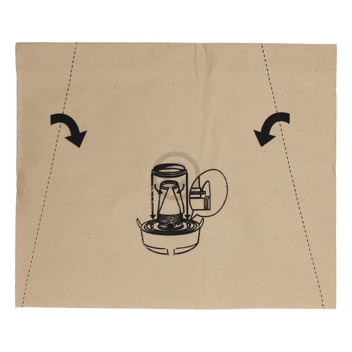 Papierschutzfilter Thomas 787106 Nr 20 für Waschsauger 12Stk